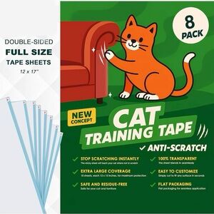 14pc Cat Tape XL Clear
